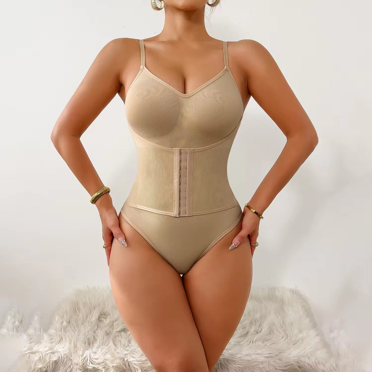 🎁 Body scupltant gaine intégrée, débardeur, string