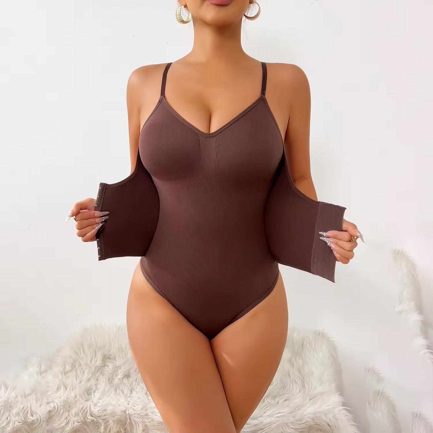 Body scupltant gaine intégrée, débardeur, string